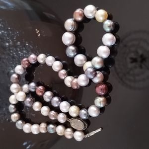 Honora 20 inch multi dark necklace